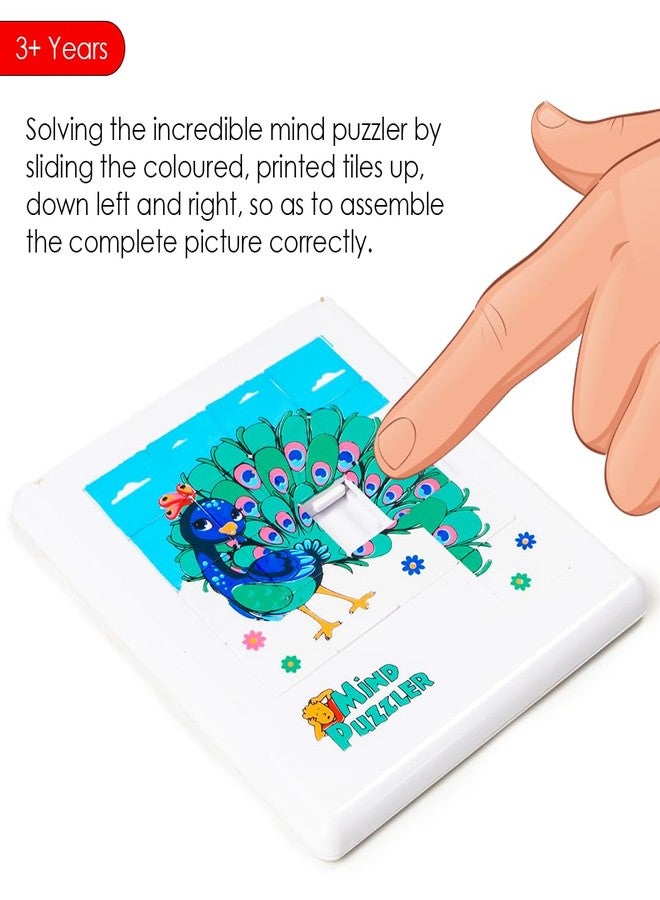 تويز بوكس لعبة ألغاز ذهنية للأطفال من تويز بوكس، بتصميم طاووس جذاب، لعبة ألغاز بإطار مميز - لعبة تحفز التفكير الإبداعي وحل المشكلات - Image 3